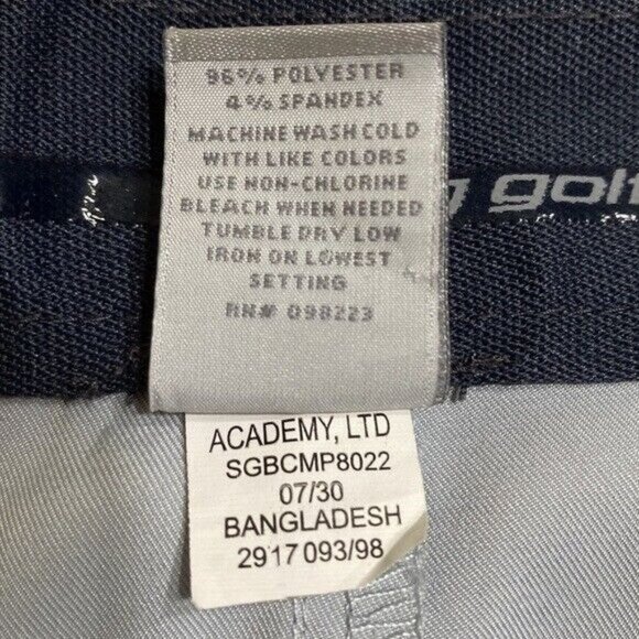 BCG golf men performance  pant in size W38X30L in gray color - Picture 4 of 8